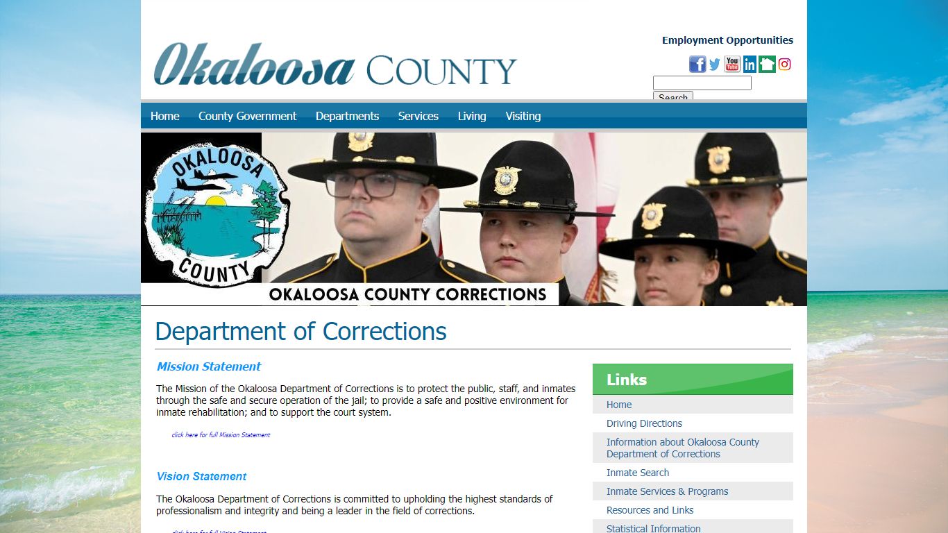 Corrections - Home | Okaloosa County